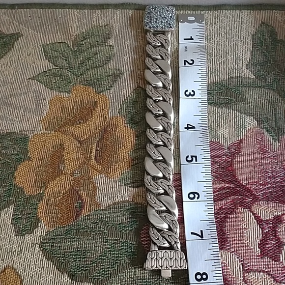 John Hardy Lava Fire Link Bracelet 7" - Picture 6 of 6